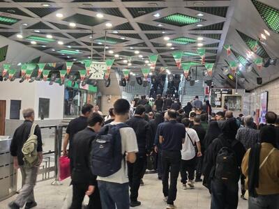 تقدیر شهردار تهران از عملکرد مترو