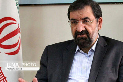 دیدار محسن رضایی با خانواده شهید لاریجانی