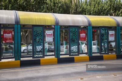 فرهنگسازی حجاب و عفاف در گالریهای مترو و BRT اصفهان