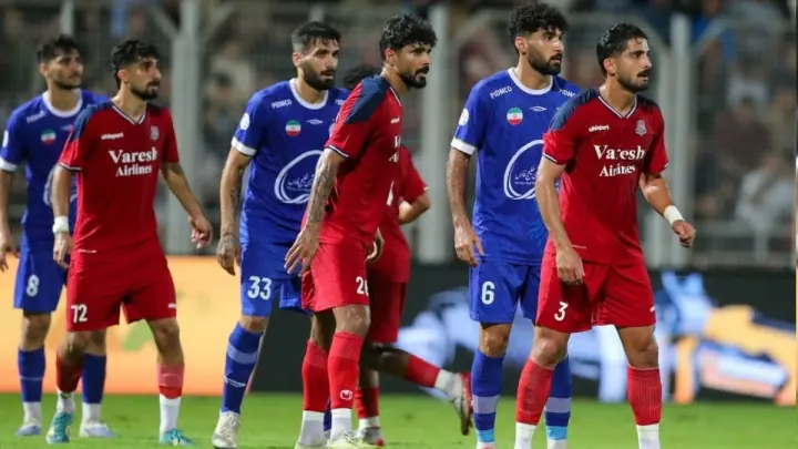 تساوی استقلال و نساجی مازندران در نیمه نخست