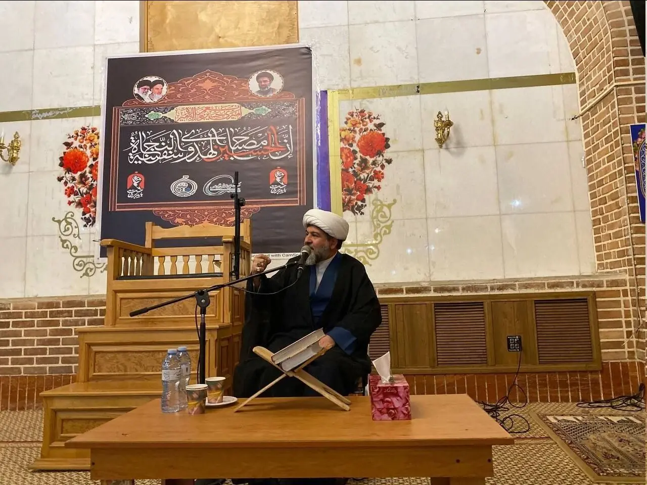 باشگاه استقلال در سوگ امام حسن عسکری(ع) و گرامیداشت چهلم آقای شهید ایران عزاداری کرد