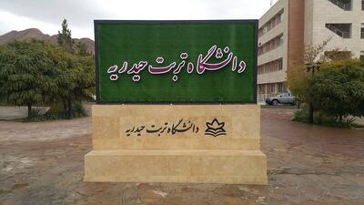 ۳۸ درصد منابع درآمدی دانشگاه تربتحیدریه از محل پژوهش تامین شد