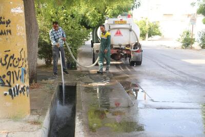 لایروبی کانالهای دفع آبهای سطحی شادگان پیش از آغاز بارندگی ضروری است