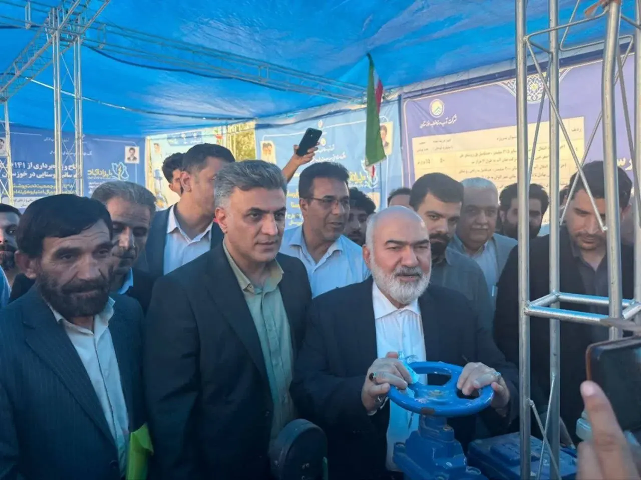بهرهبرداری از ۹ پروژه آبرسانی روستایی در خوزستان همزمان با هفته دولت