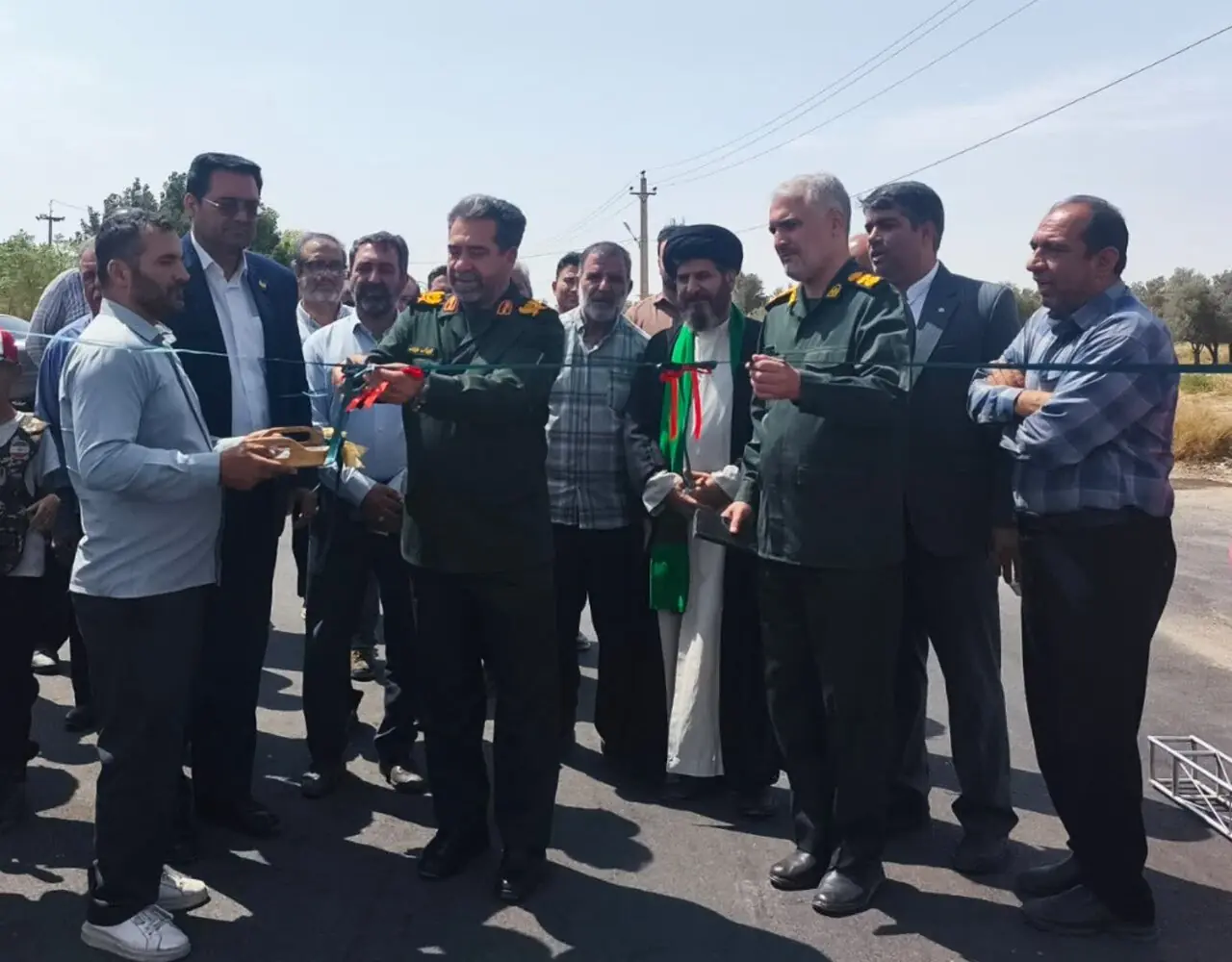 بهرهبرداری از ۲.۵ کیلومتر جاده روستایی ورامین