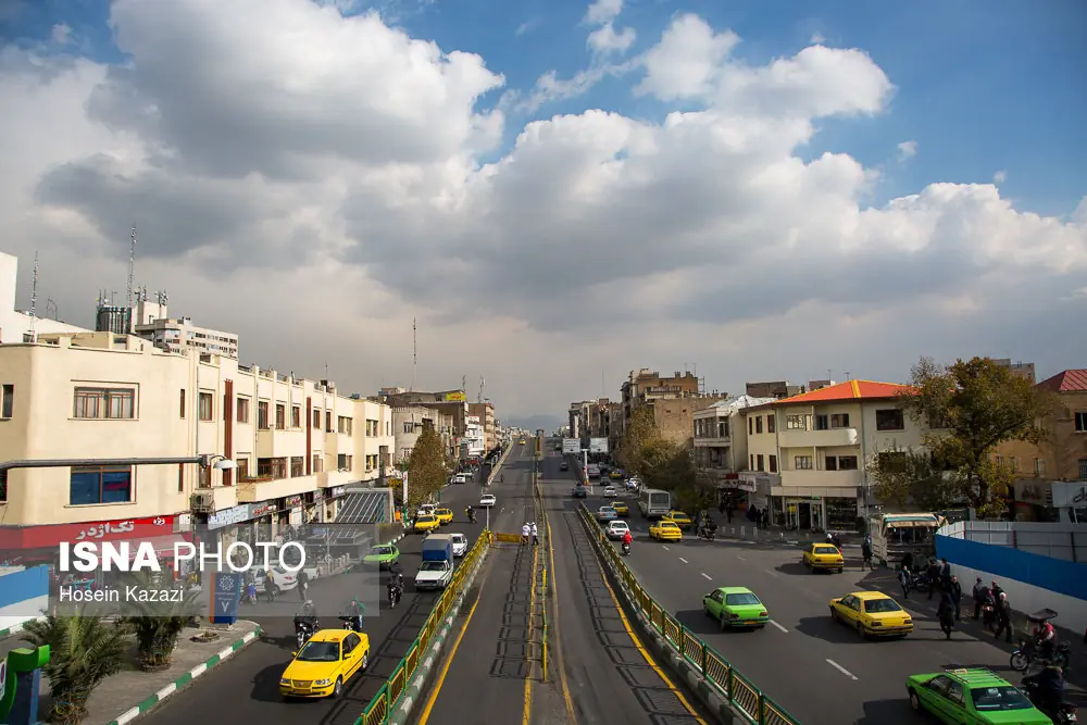 کاهش دمای تهران از جمعه