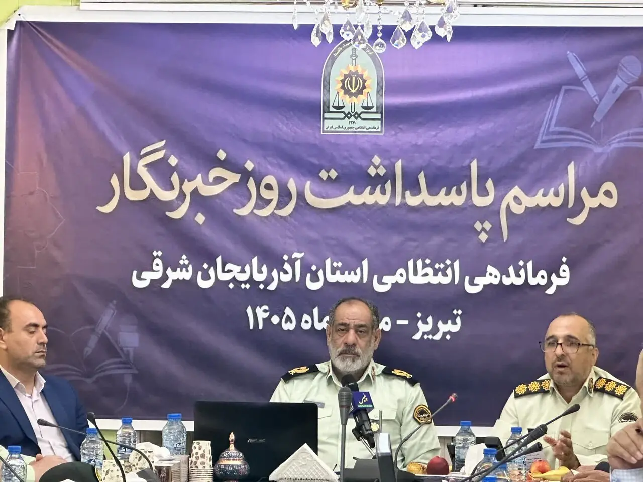 فرمانده انتظامی استان:دشمن در جنگ رمضان به ۱۰۰ مقر انتظامی در آذربایجانشرقی تجاوز کرد