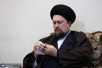  آیت‌الله سید حسن خمینی به غلامعلی رجایی تسلیت گفت