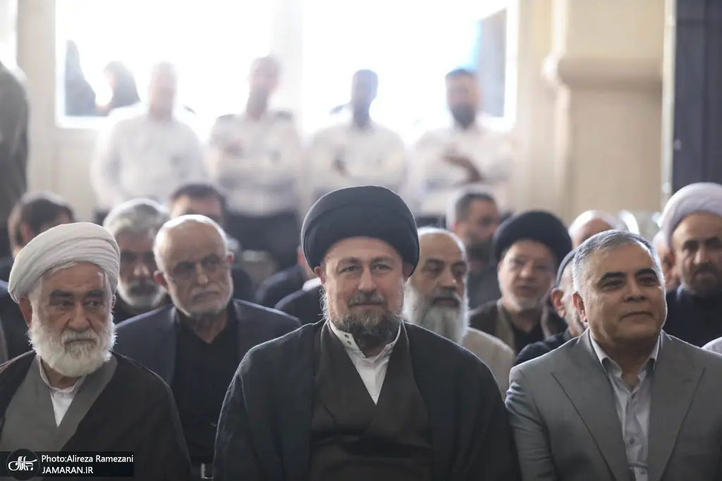 مراسم چهلمین روز تدفین رهبر شهید-1
