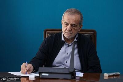 پزشکیان در پیام تقدیر از حجتالاسلام والمسلمین شهرستانی: مسئولان با ایمان به خدا، برگ زرینی از استقامت و خدمت به مردم را در جنگ تحمیلی رمضان، رقم زدند
