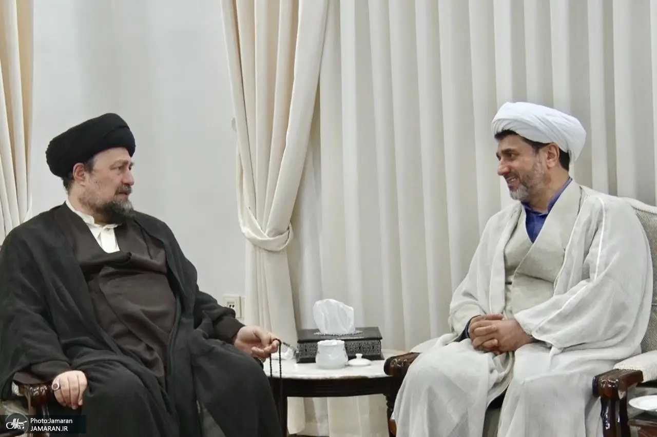 رئیس اتحادیه علمای جعفری ترکیه با آیتالله سید حسن خمینی دیدار کرد