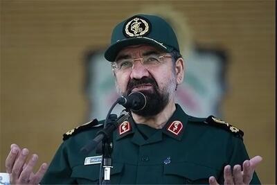 دیدار سرلشکر محسن رضایی با خانواده شهید لاریجانی