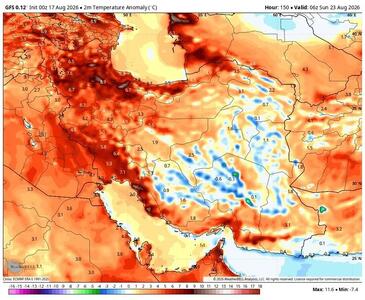 هشدار رگبار و رعدوبرق در ۹ استان؛ گرما همچنان در تهران ماندگار است