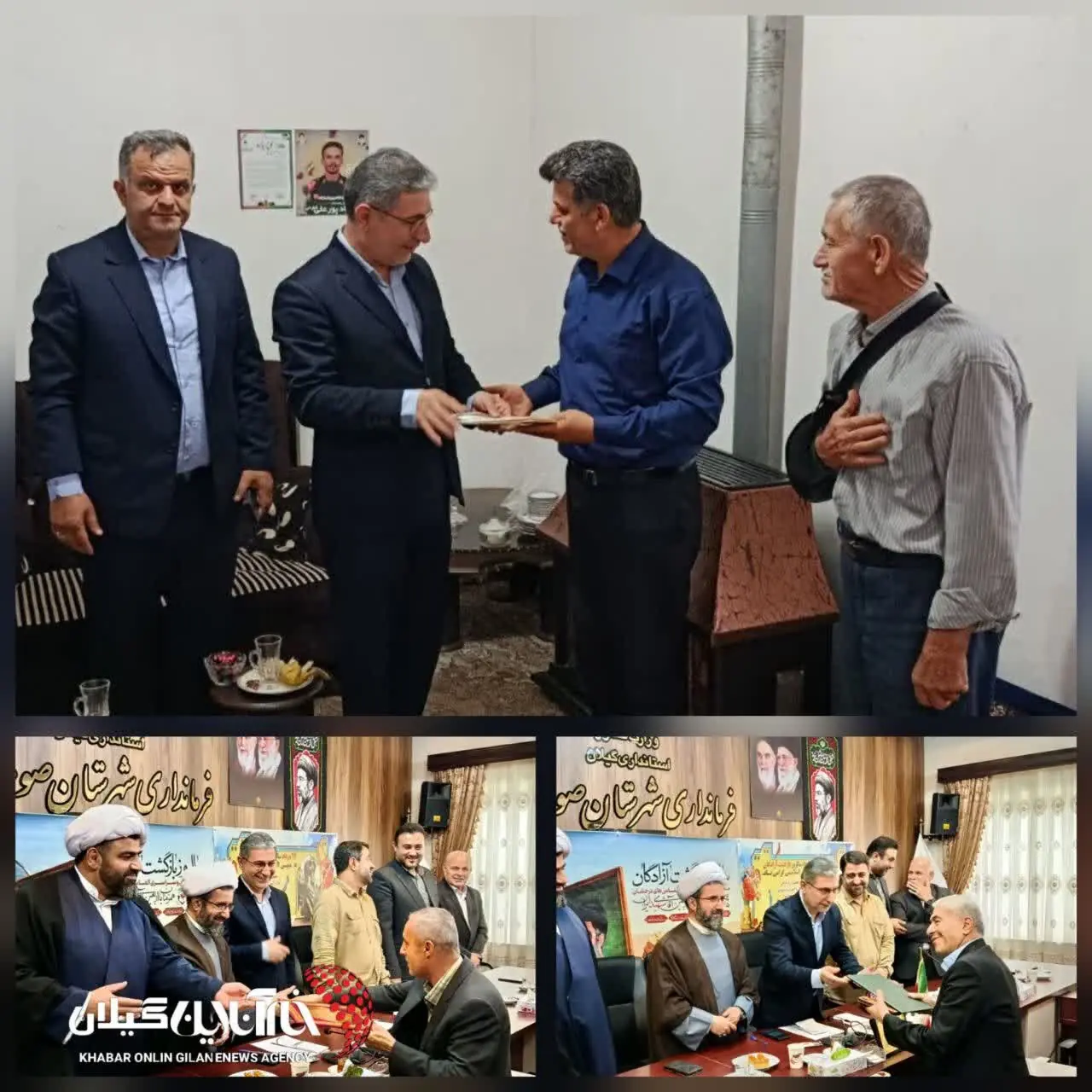 فرماندار صومعهسرا در آیین تجلیل از آزادگان:مسئولان باید در برابر ایثارگران تمامقد بایستند