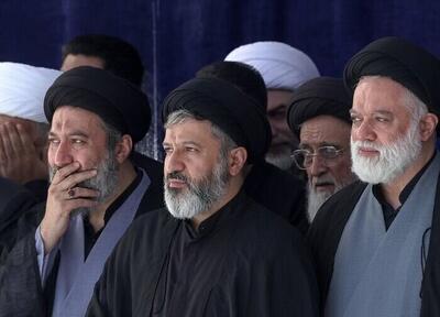 اشک های فرزندان رهبر شهید در مراسم چهلمین روز تدفین