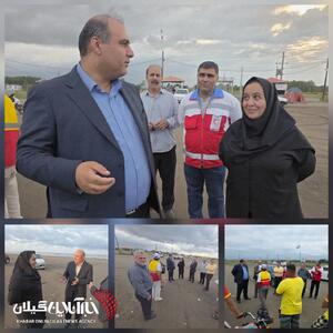 فرماندار شهرستان لنگرود خبر داد:نجات ۱۰ نفر از خطر غرقشدگی در سواحل چاف و چمخاله