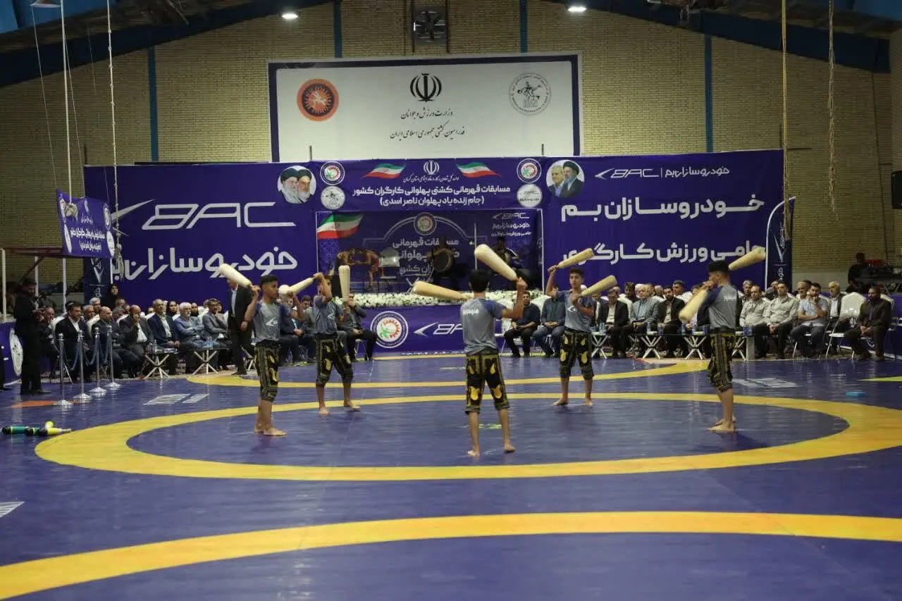 عطاپور: کرمان پیشینهای غنی در ورزش زورخانهای دارد