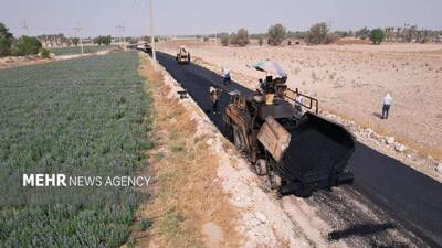 احداث و بهسازی ۱۱۵ کیلومتر راه روستایی در استان بوشهر