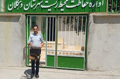 سنجاب ایرانی پس از بهبودی در دهگلان به طبیعت بازمیگردد