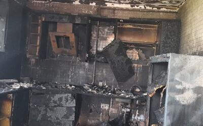 آتشسوزی منزل مسکونی در کلاچای یک مصدوم برجای گذاشت