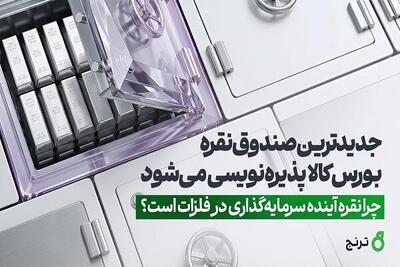 جدیدترین صندوق نقره بورس کالا پذیرهنویسی میشود