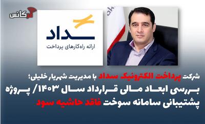 بررسی ابعاد مالی قرارداد سال ۱۴۰۳/ پروژه پشتیبانی سامانه سوخت فاقد حاشیه سود