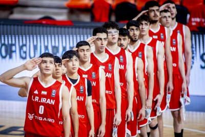 بسکتبال نوجوانان ایران به پلیآف کاپ آسیا صعود کرد