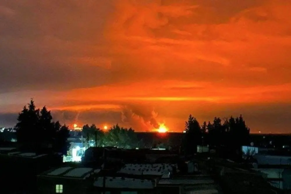  چهار حمله هوایی به فرودگاه ابوالظهور در ادلب سوریه