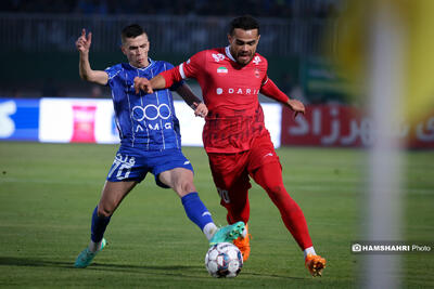موضع جالب پرسپولیس علیه استقلال