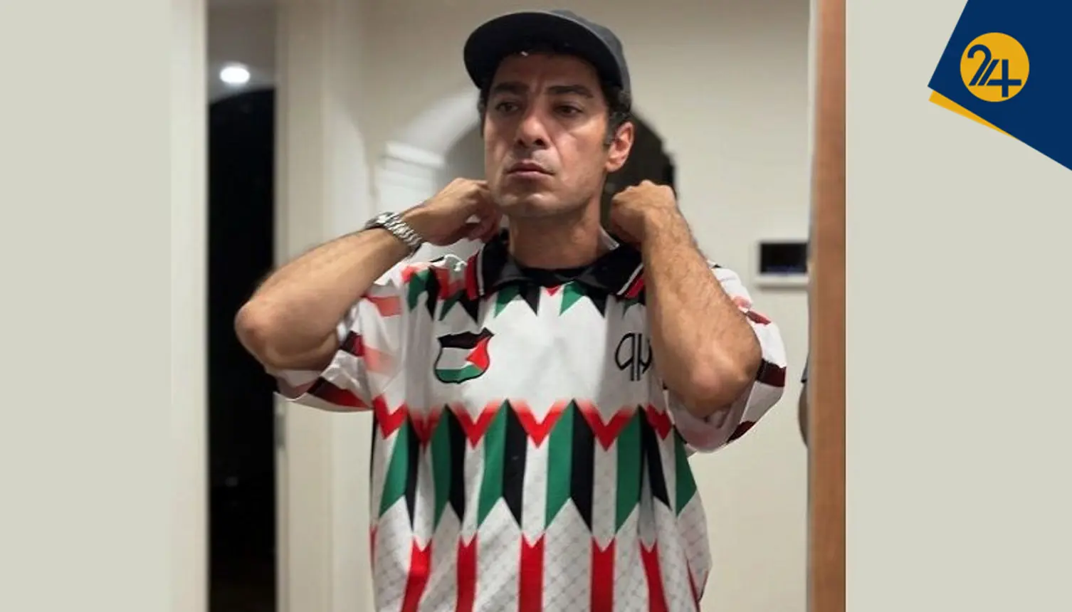 پیراهن فلسطین نوید محمدزاده و ۹۰۰ هزار آنفالو | چرا ناسیونالیسم ایرانی علیه سلبریتیهای وطنی بسیج شد؟