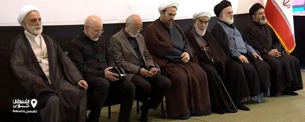 قاب چهلم: حضور خانواده رهبر شهید و رؤسای قوا در مراسم آقای شهید ایران