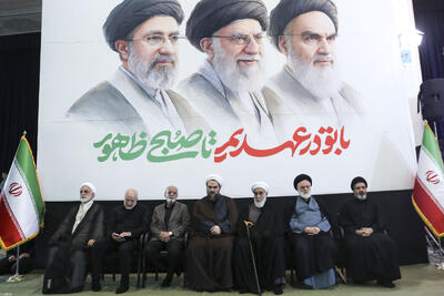 گزارش تصویری: مراسم بزرگداشت چهلمین روز تدفین «رهبر شهید انقلاب» در تهران