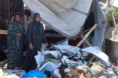 یک گزارش: بیش از ۸۰۰ هزار فلسطینی در چادرهای نامناسب در غزه زندگی میکنند