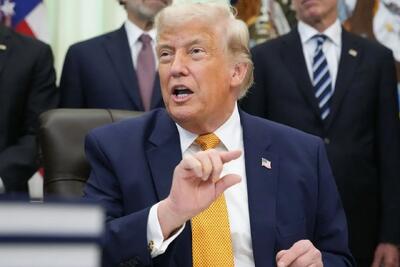 پست جدید ترامپ: تنگه هرمز بخش جدید قلمرو آمریکاست