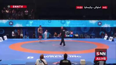 امیرحسین نعمت زاده سومین مدال برنز ایران را کسب کرد