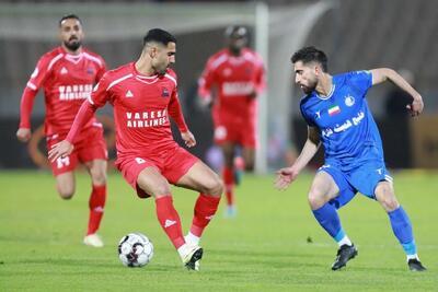 خلاصه بازی استقلال و نساجی مازندران