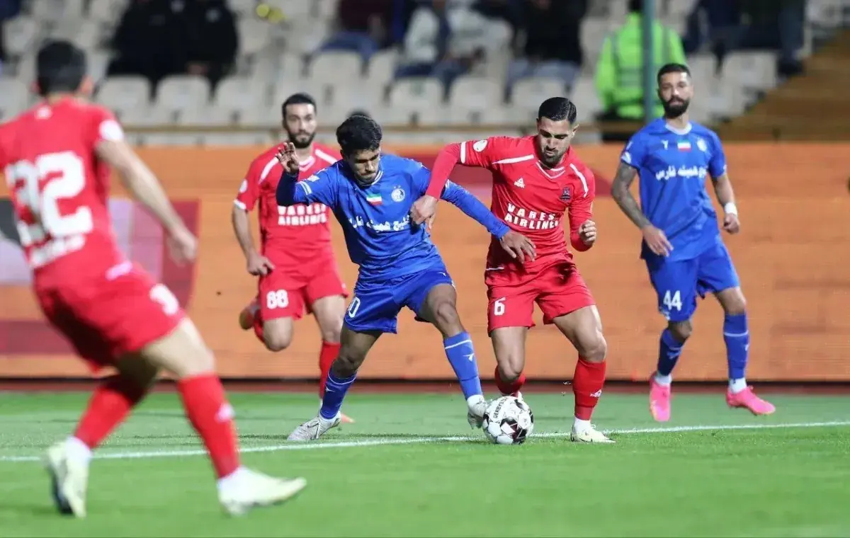 پخش زنده بازی استقلال و نساجی مازندران