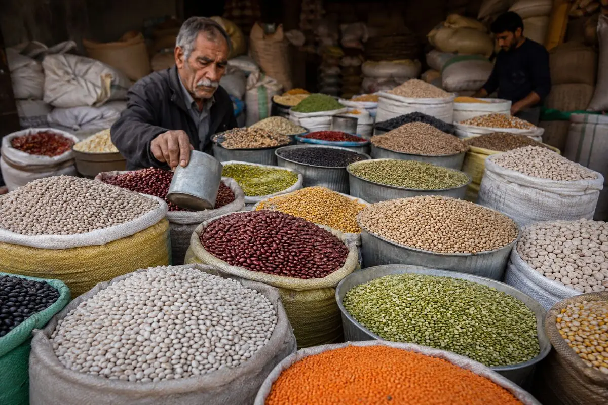 پایان گرانی در بازار حبوبات