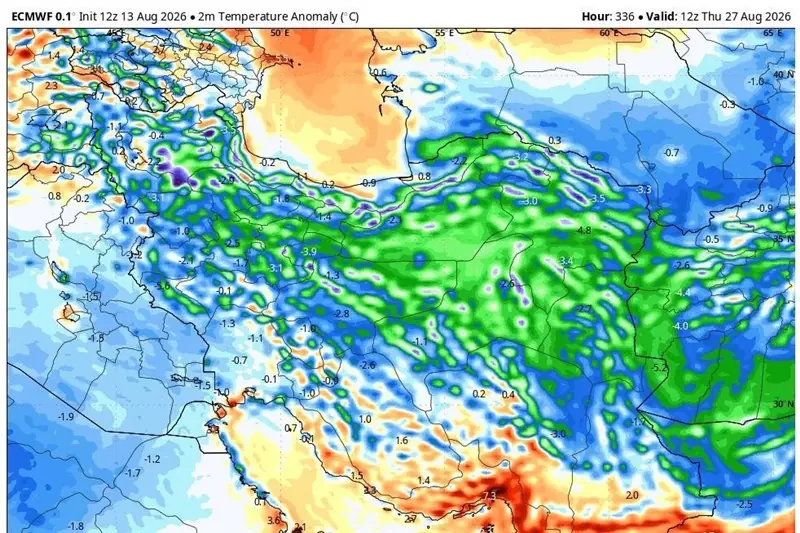 طی 30 سال گذشته رخ داد؛رکوردشکنی «دما» و «میزان بارش» در خراسان رضوی - تسنیم