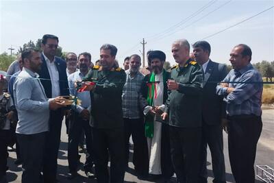  2.5 کیلومتر جاده بین‌روستایی ورامین به بهره‌برداری رسید - تسنیم