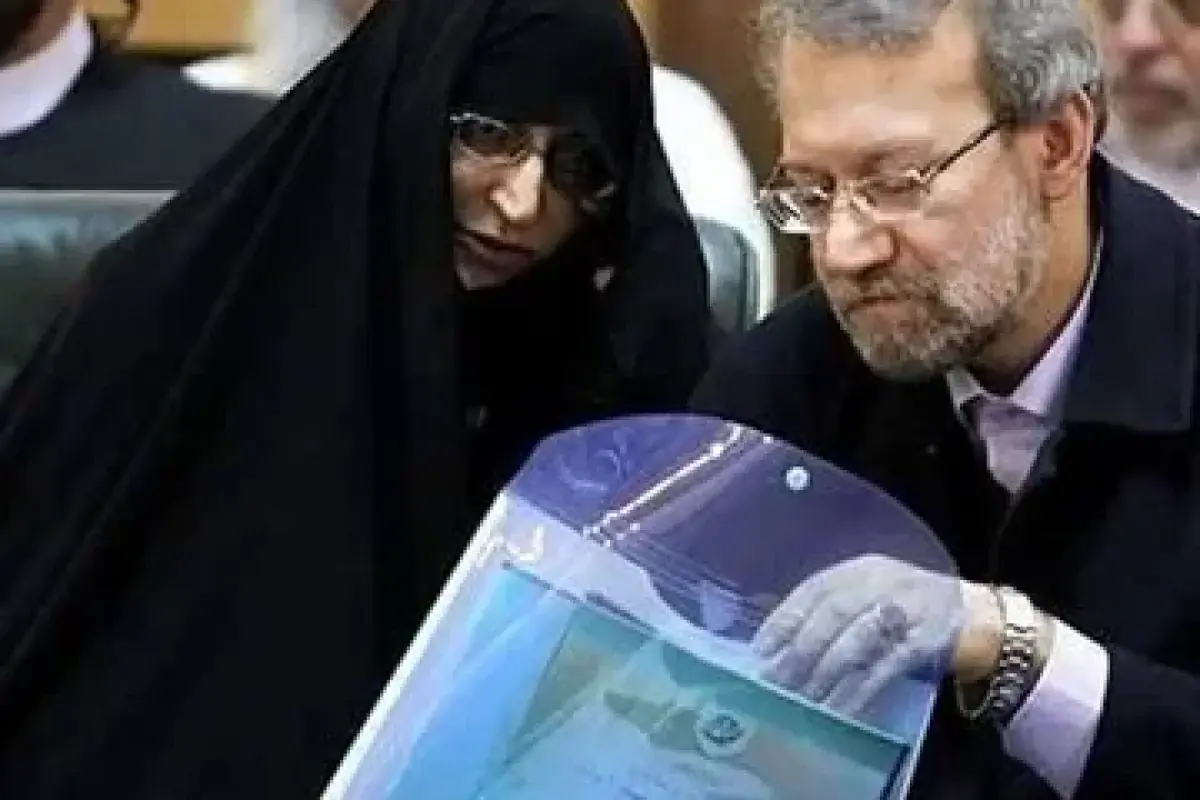 فریده مطهری: شهید لاریجانی با اینکه در قضیه برخورد با احمدی نژاد مورد تشویق علما و دانشگاهیان قرار گرفت، ناراحت بود