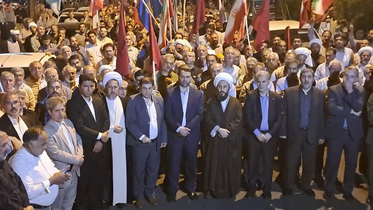 تجدید میثاق مردم خوی در یکصد و هفتادمین قرارهای شبانه با رهبر انقلاب + عکس