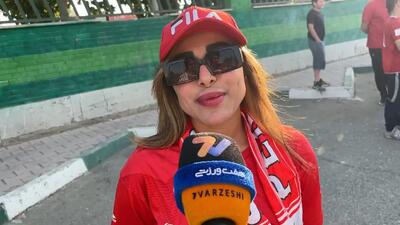 بانوی هوادار پرسپولیس: کی گفته در خوزستان استقلالیها بیشتر هستند؟