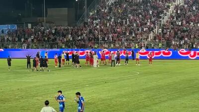 پایان بازی؛ خوشحالی سرخپوشان بعد از صدرنشینی!