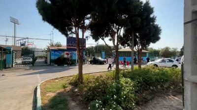 آخرین وضعیت ورزشگاه شهدای شهرقدس پیش از دیدار پرسپولیس و استقلال خوزستان