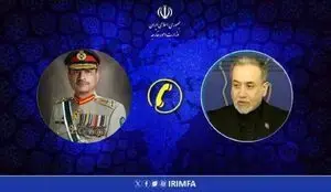  تماس تلفنی وزیر امور خارجه با فرمانده ارتش پاکستان