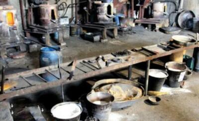 انهدام ۵ کارگاه غیرمجاز استحصال طلا در ورزقان و تبریز