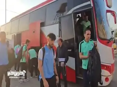 ورود بازیکنان استقلال خوزستان به ورزشگاه | آخرین خبر