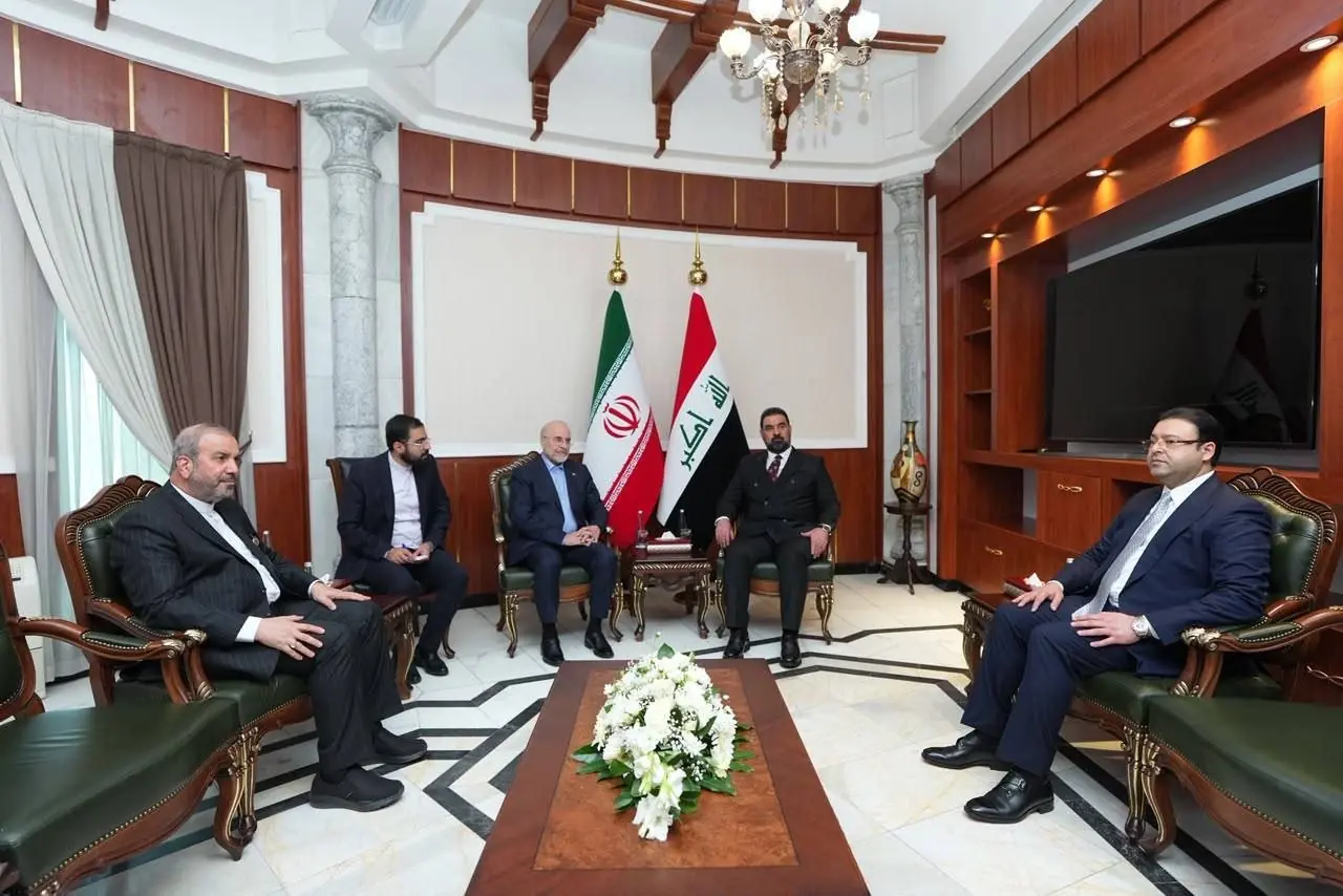 رئیس مجلس ایران در دیدار همتای عراقی: آمریکا عامل بروز ناامنی در منطقه است | آخرین خبر