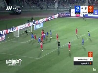 گل اول استقلال خوزستان به پرسپولیس | آخرین خبر